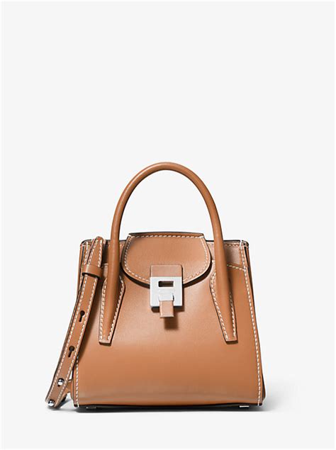 bancroft calf leather satchel